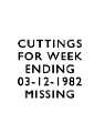 19821203 PRESS CUTTINGS MISSING CN